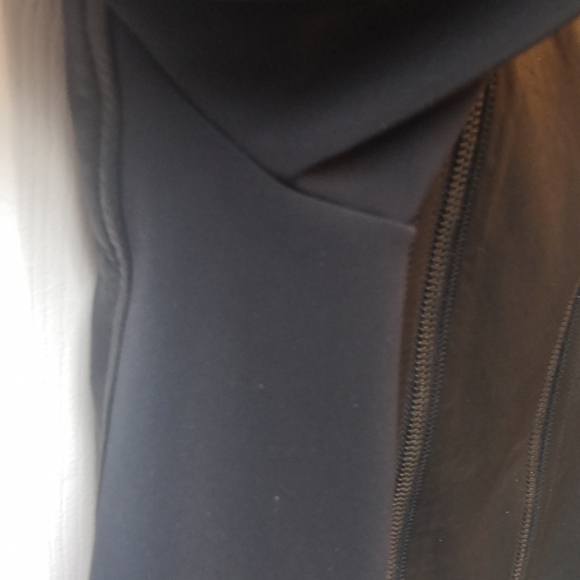 Elie Tahari Lamb Leather Bomber Jacket, sz Large - Picture 6 of 11